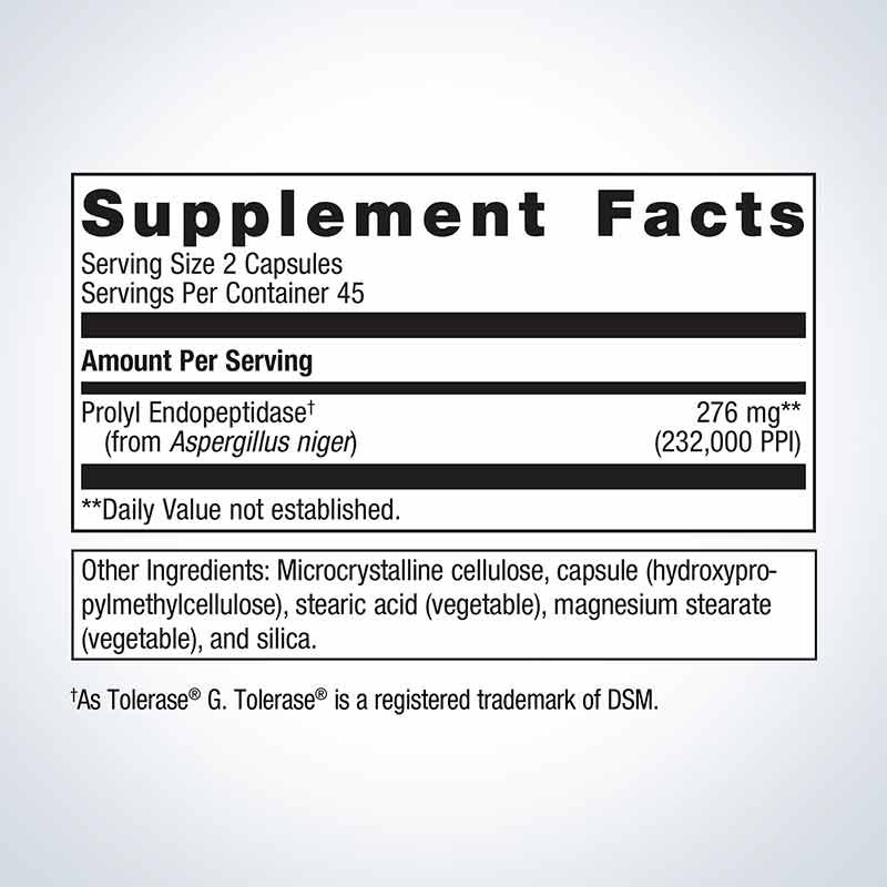 SpectraZyme Gluten Digest Enzymes, 90 Capsules, by Metagenics, image #2