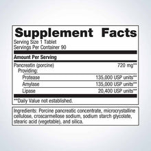 SpectraZyme Pancreatic Enzymes Extra Strength, 90 Tablets, by Metagenics, image #2