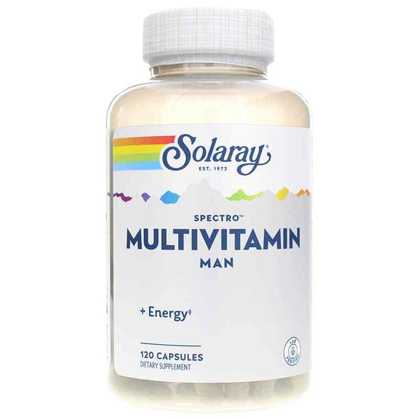 Spectro Multivitamin Man, Solaray  Natural Healthy Concepts