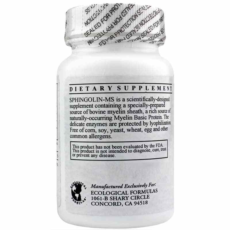 Sphingolin Myelin Basic Protein, 60 Capsules, by Ecological Formulas, image #3