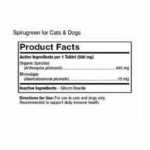 SpiruGreen Superfood for Cats & Dogs, 180 Tablets, by Dr. Mercola, image #2