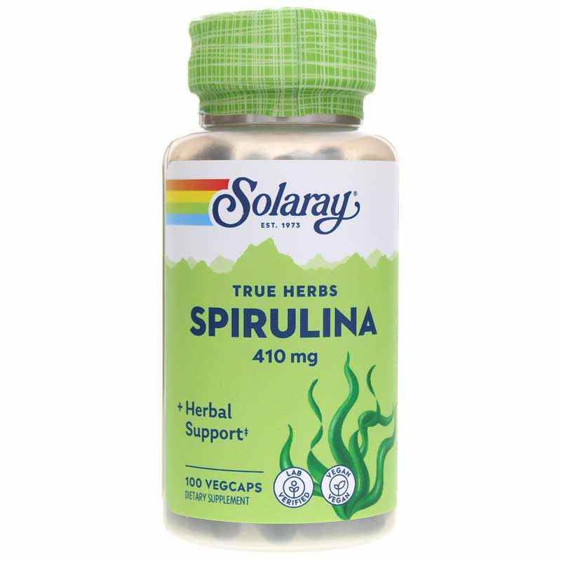 Spirulina 410 Mg, by Solaray