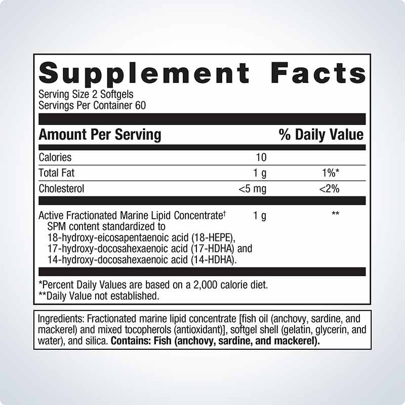 SPM Active, 120 Softgels, by Metagenics, image #2