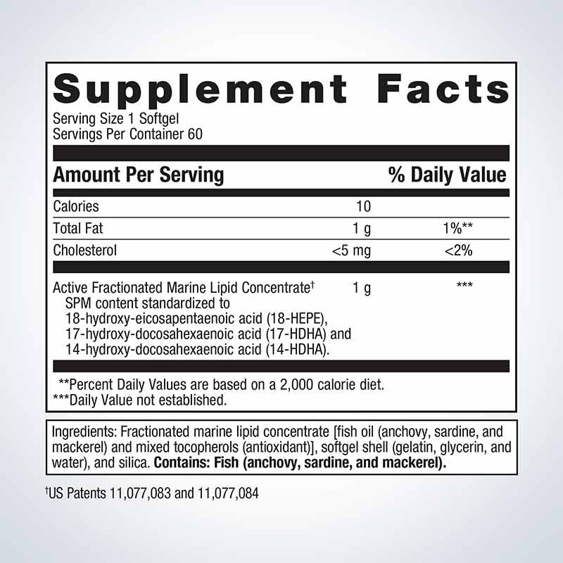 SPM Active One Daily, 60 Softgels, by Metagenics, image #2