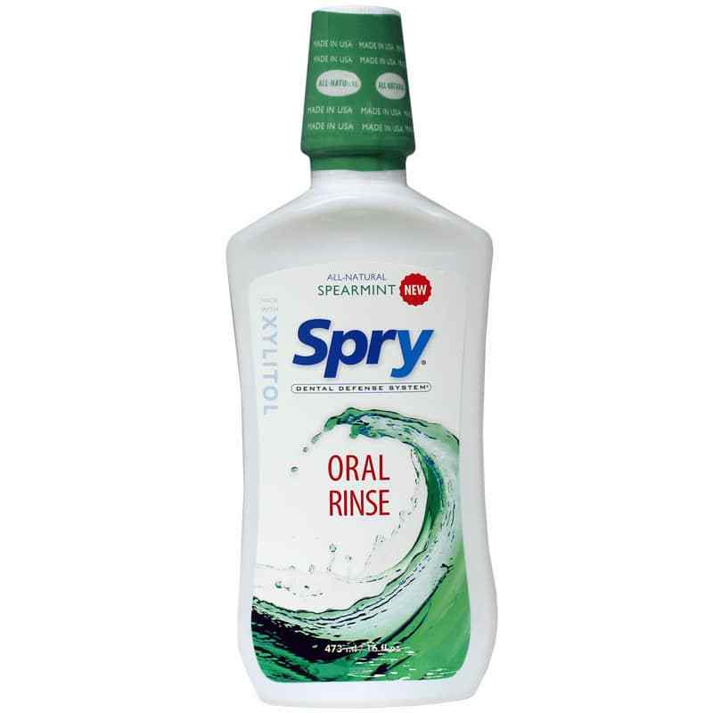 Spry Oral Rinse, Spearmint, by Xlear