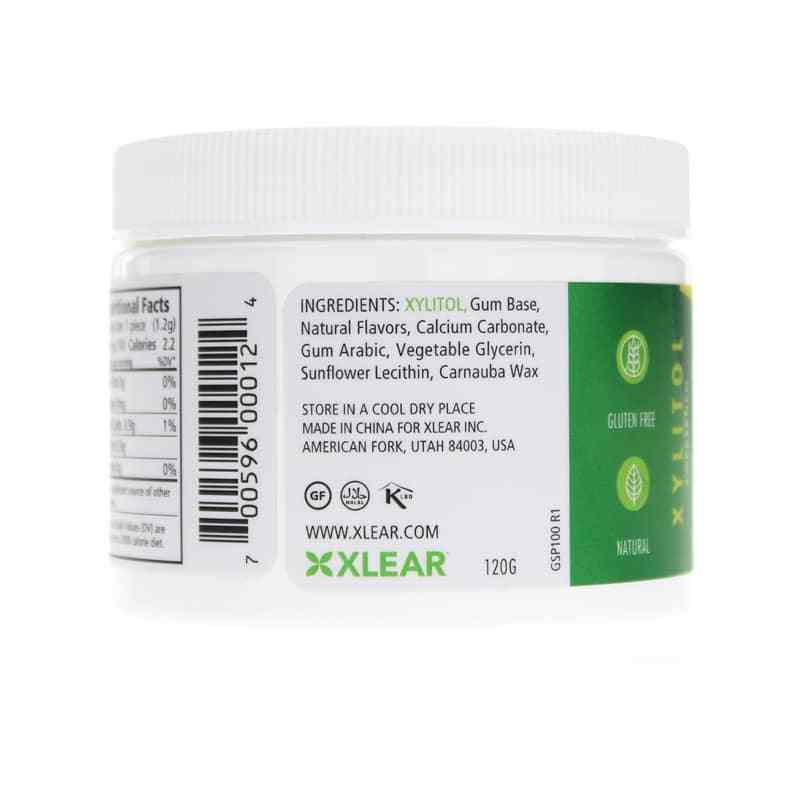 Spry Xylitol Gum, Spearmint, 100 Piece Jar, by Xlear, image #3