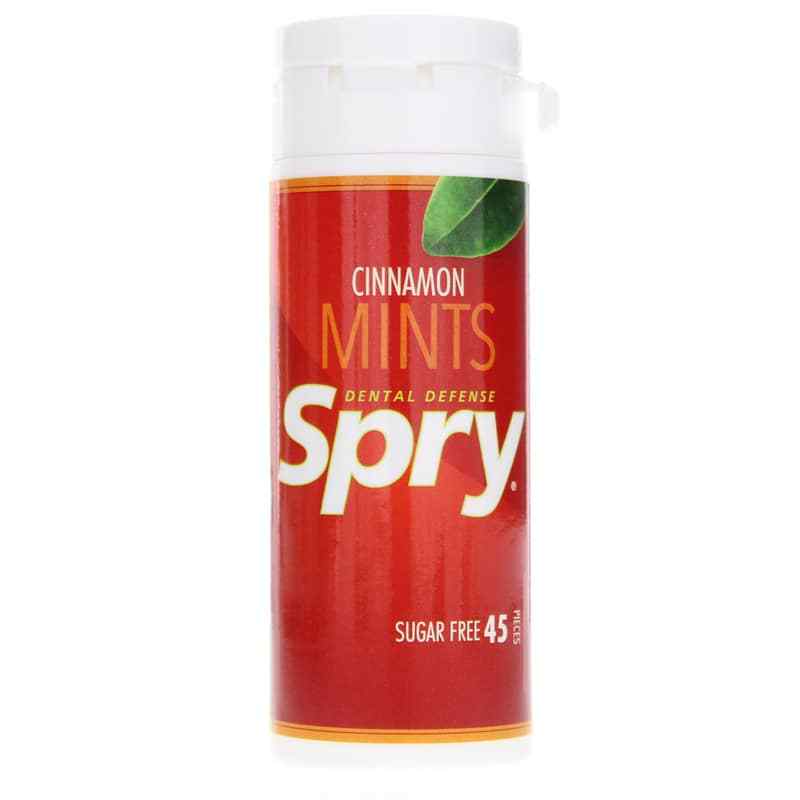 Spry Xylitol Mints, Cinnamon, 45 Pieces, by Xlear