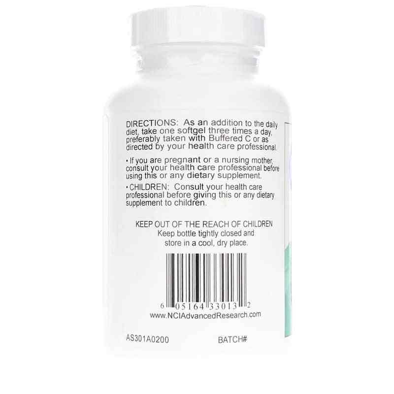 Squalene Shark Liver Oil 500 Mg, 200 Softgels, by Advanced Research, image #3