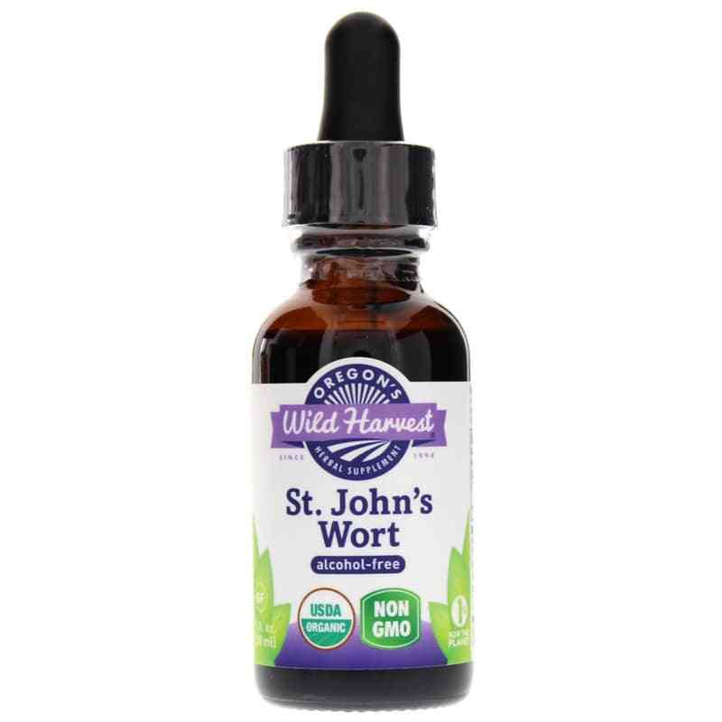 St. John's Wort Alcohol-Free, 1 Oz, by Oregons Wild Harvest