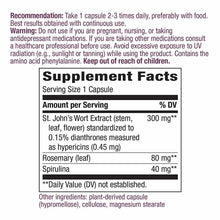 St. John's Wort Premium Extract 300 Mg Capsules, 90 Vegan Capsules, by Natures Way, image #2