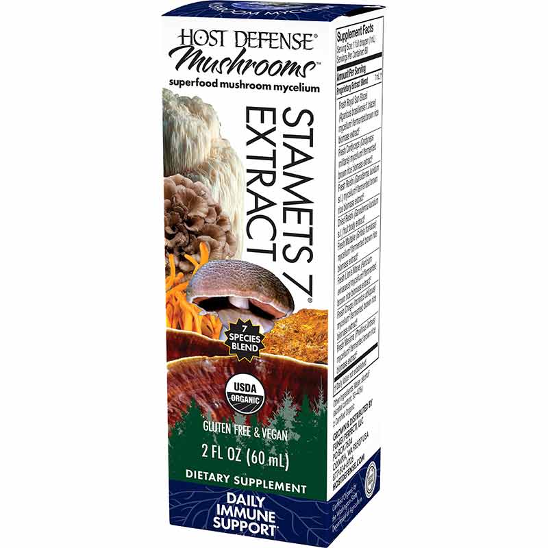 Stamets 7 Extract Daily Immune Support, by Host Defense, image #3