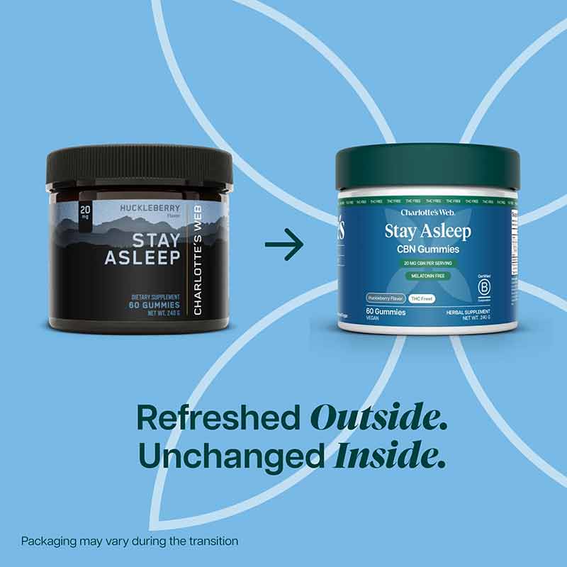 Stay Asleep Gummies 20 Mg CBN, 30 Gummies, by Charlottes Web, image #4