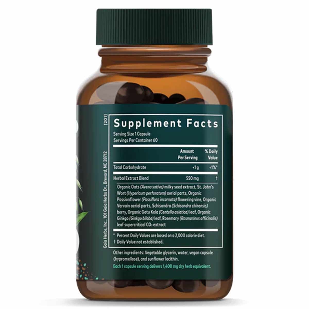 Steady Mind (Formerly Emotional Balance), 60 Liquid Phyto Caps, by Gaia Herbs