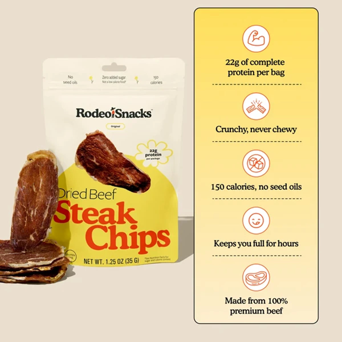 Steak Chips, by Rodeo Snacks