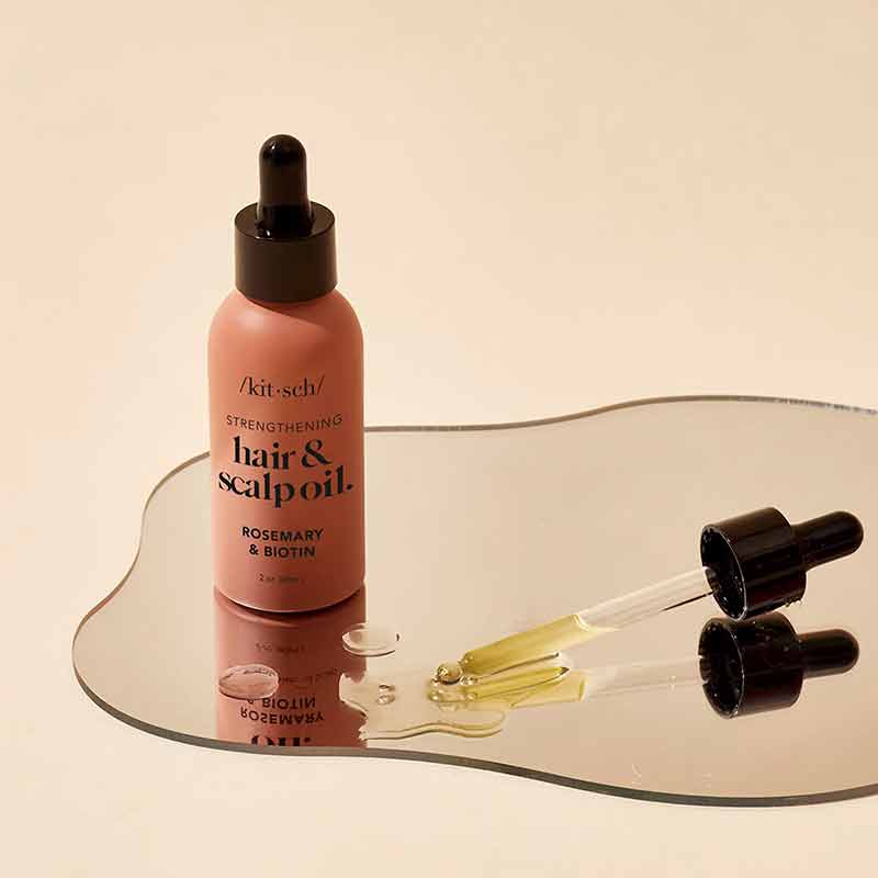 Strengthening Hair & Scalp Oil, by Kitsch, image #2