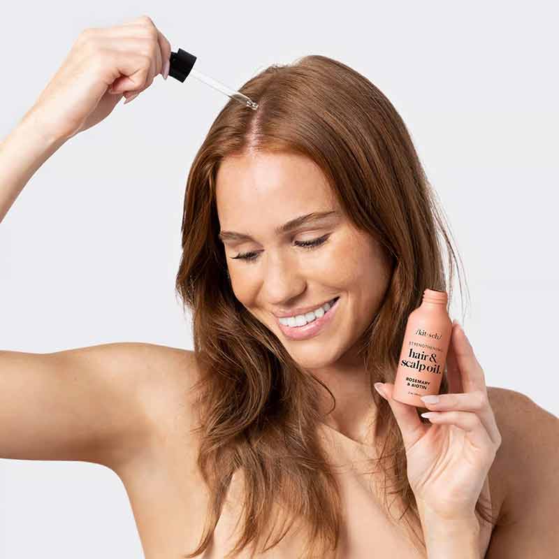 Strengthening Hair & Scalp Oil, by Kitsch, image #5