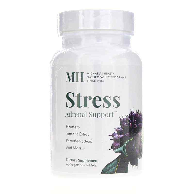 Stress Adrenal Support, 60 Veg Tablets, by Michael's Health