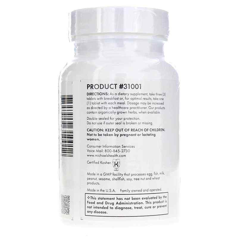 Stress Adrenal Support, 60 Veg Tablets, by Michael's Health, image #3