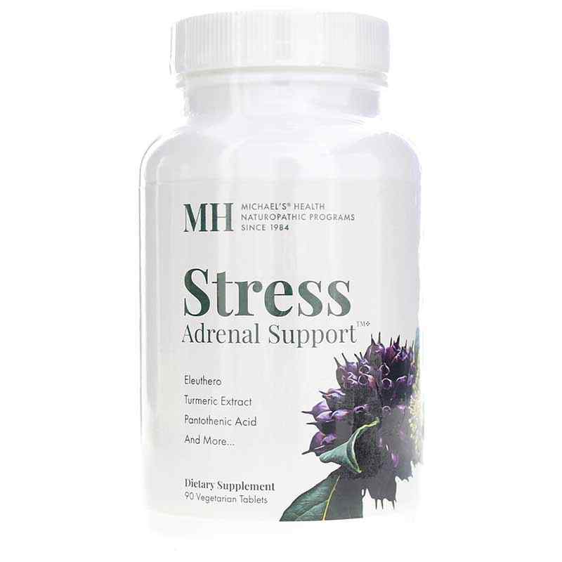Stress Adrenal Support, 90 Veg Tablets, by Michael's Health