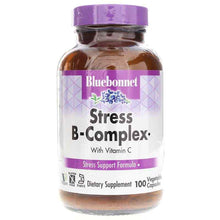 Stress B-Complex, 100 Veg Capsules, by Bluebonnet