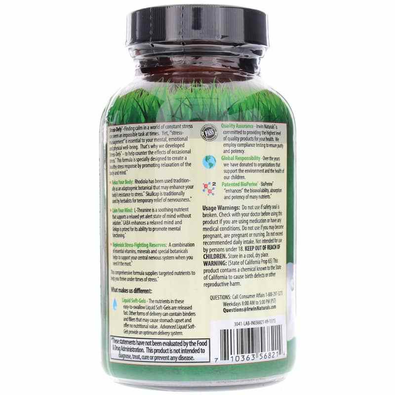Stress-Defy, by Irwin Naturals, image #3