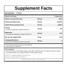 Stress Essentials Adrenal B1B6, 90 Tablets, by NutriDyn