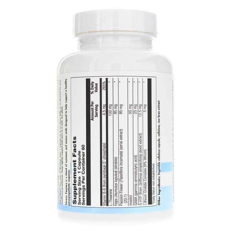 Stress Factors, by Nutra Biogenesis, image #3