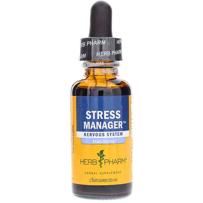 Stress Manager, 1 Oz, by Herb Pharm