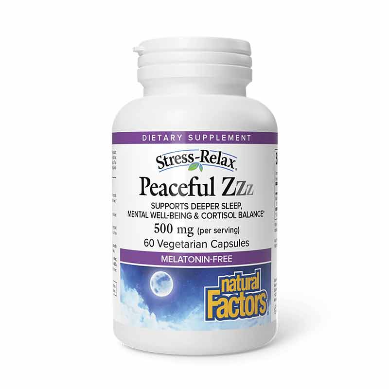 Stress-Relax Peaceful Zzz, by Natural Factors