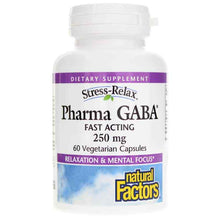 Stress-Relax Pharma GABA 250 Mg, by Natural Factors