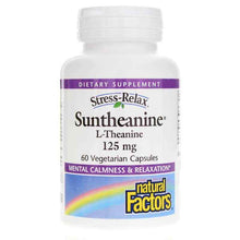 Stress-Relax Suntheanine 125 Mg, 60 Veg Capsules, by Natural Factors