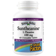 Stress-Relax Suntheanine Chewable, 60 Chewable Tablets, by Natural Factors