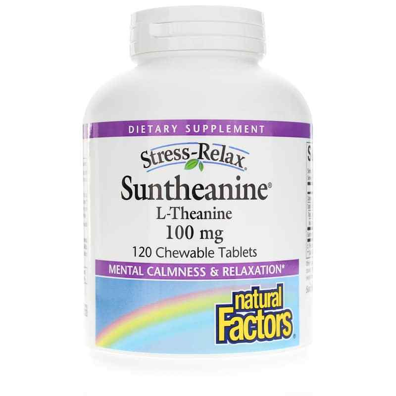 Stress-Relax Suntheanine Chewable, by Natural Factors