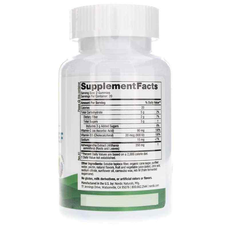 Stress Relief Gummies, 40 Gummies, by Nordic Naturals, image #2