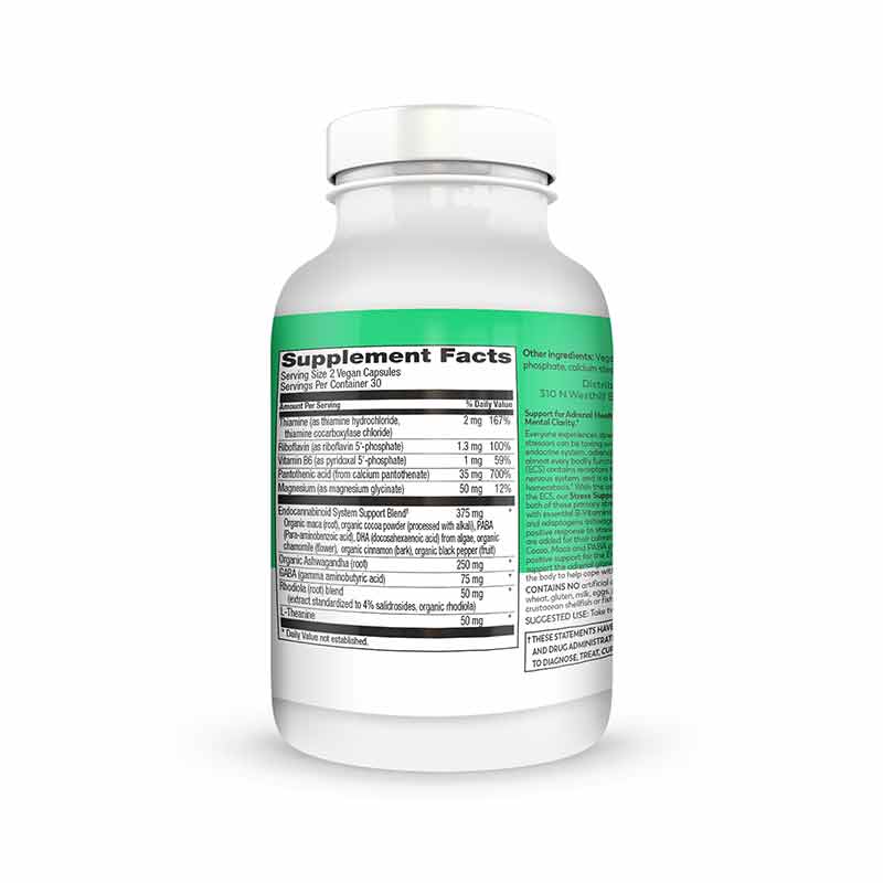 Stress Support, 60 Capsules, by Natural Healthy Concepts, image #2