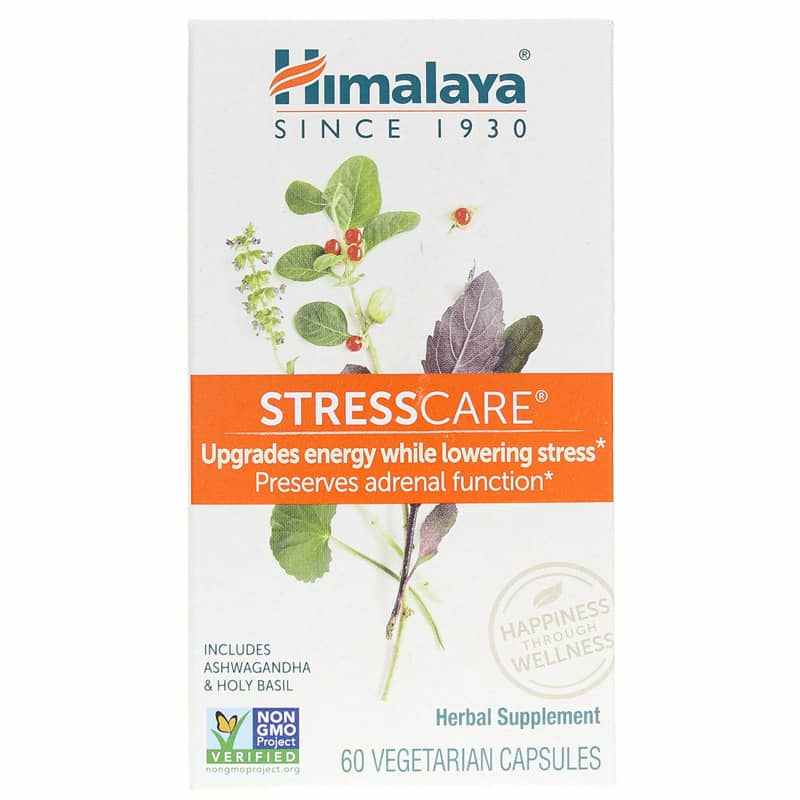 StressCare, 60 Veg Capsules, by Himalaya