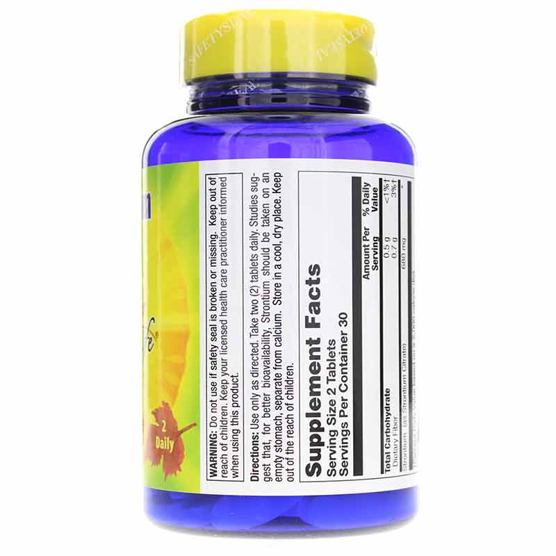 Strontium 680 Mg, by Natures Life, image #2