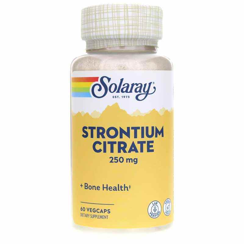 Strontium Citrate, by Solaray