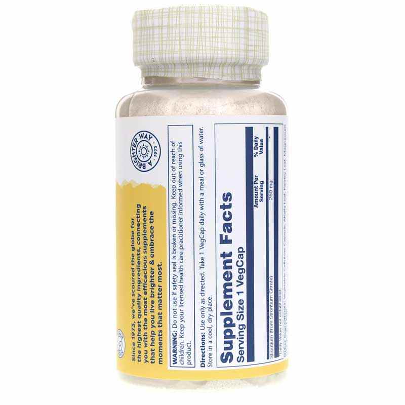 Strontium Citrate, by Solaray, image #2