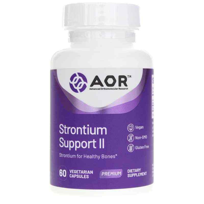Strontium Support II, 60 Veg Capsules, by Advanced Orthomolecular Research