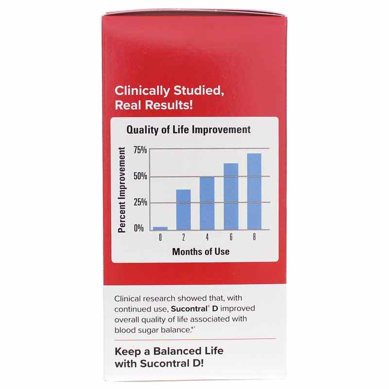 Sucontral D Blood Sugar Balance, 120 Capsules, by Terry Naturally, image #4