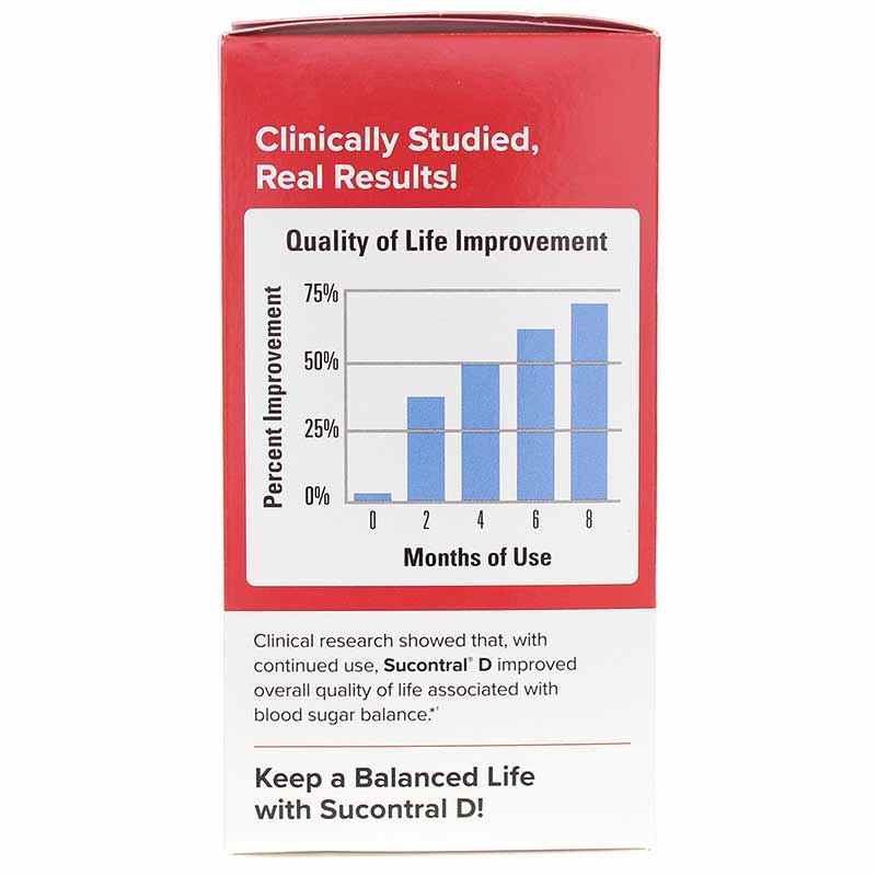 Sucontral D Blood Sugar Balance, 60 Capsules, by Terry Naturally, image #4