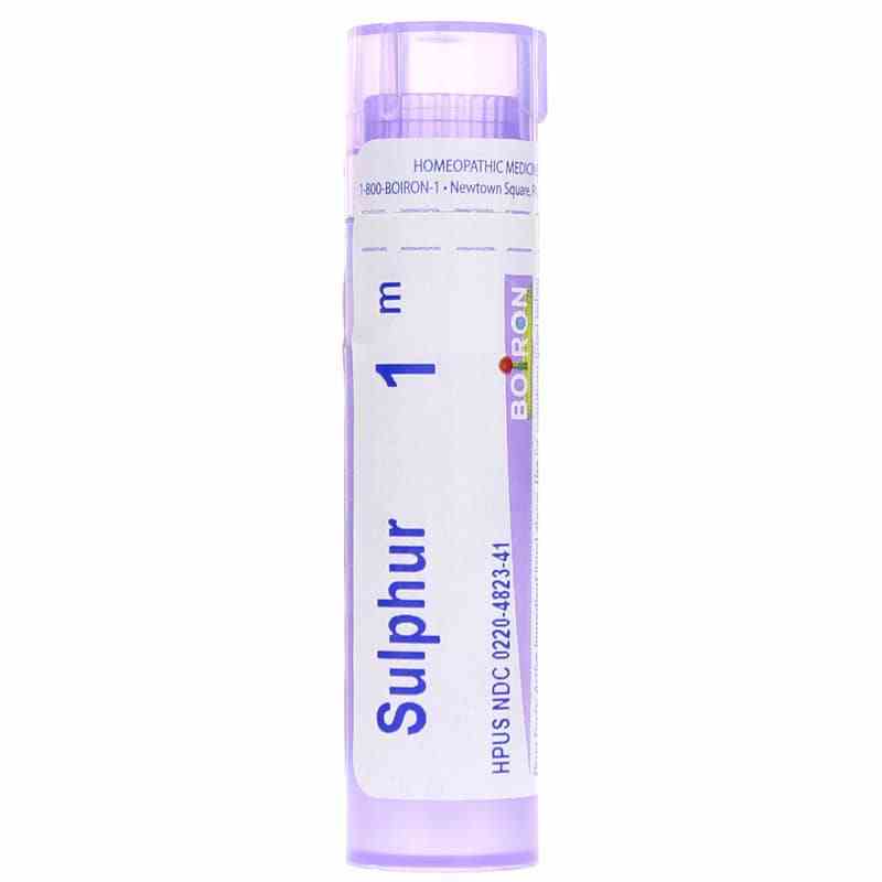 Sulphur 1M, by Boiron