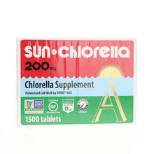 Sun Chlorella Tablets 200 Mg, 1500 Tablets, by Sun Chlorella USA