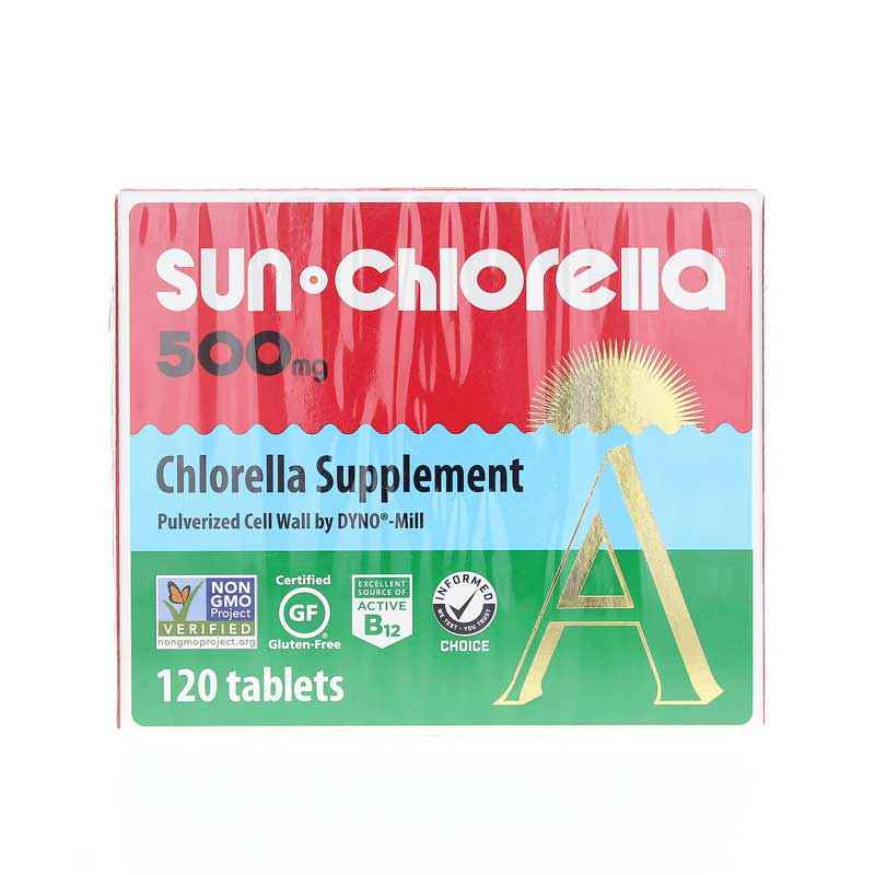 Sun Chlorella Tablets 500 Mg, Sun Chlorella USA – Natural Healthy Concepts