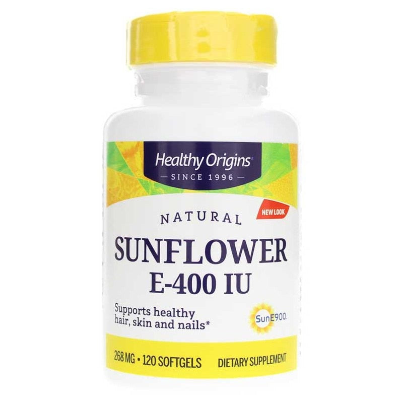 Sunflower E 400 IU, 120 Softgels, by Healthy Origins