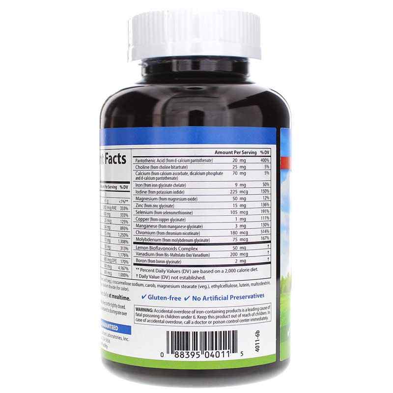 Super 1 Daily, 120 Veg Tablets, by Carlson Labs, image #3