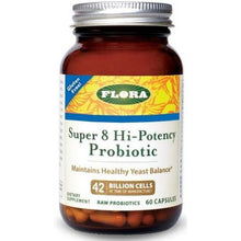 Super 8 Hi-Potency Probiotic 42 Billion Cells, 30 Capsules, by Flora