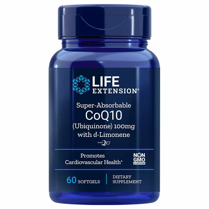 Super Absorbable CoQ10 100 Mg with d-Limonene, by Life Extension