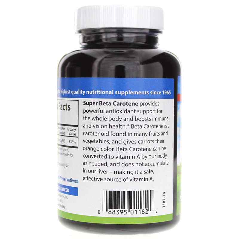 Super Beta Carotene, 250 Softgels, by Carlson Labs, image #3